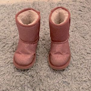 Pink Sparkle Uggs-size 11 (kids)